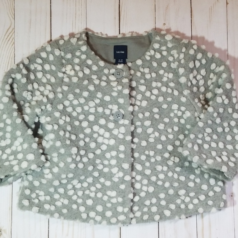 Baby Gap Gray Coat Size 6-12M